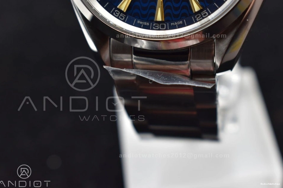 Blue Best Edition 150M 1:1 Bracelet Terra Efficient 508 A Aqua Dial SS On SS VSF Waved 0906